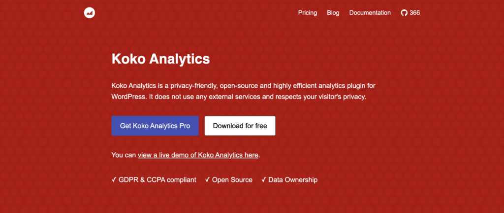 koko analytics privacy wordpress